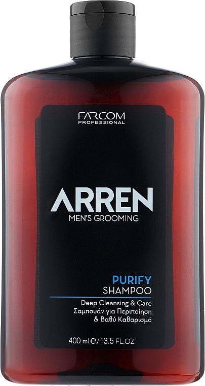 Men's Shampoo - Arren Men's Grooming Purify Shampoo — photo N1