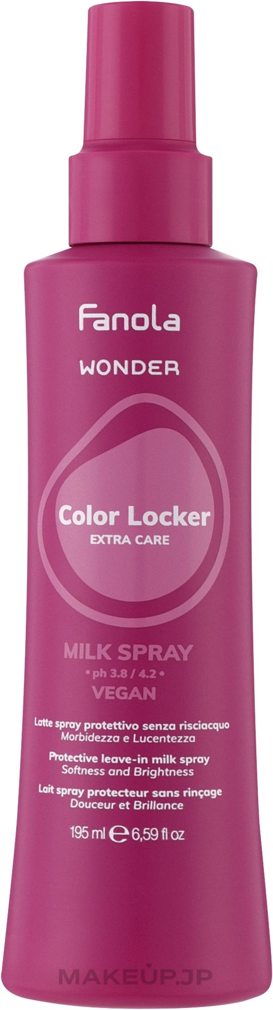 Hair Spray - Fanola Wonder Color Locker Milk Spray — photo 195 ml