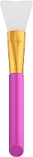 Silicone Mask Application Brush, CS-119F, fuchsia - Cosmo Shop — photo N1