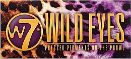 Fragrances, Perfumes, Cosmetics Eyeshadow Palette - W7 Wild Eyes Pressed Pigment Palette