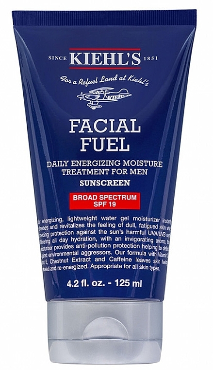 Face Emulsion - Kiehl's Facial Fuel Daily Energizing Moisture Treatment For Men Spf 19 — photo N1