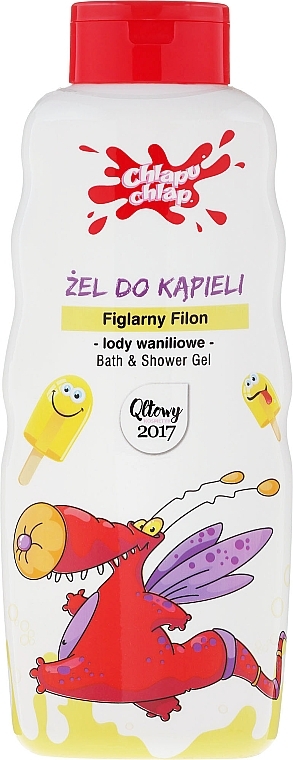 Kids Shower Gel with ice cream scent - Chlapu Chlap Bath & Shower Gel — photo N1