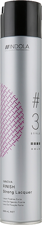 Strong Hold Hair Spray - Indola Innova Finish Strong Spray — photo N1