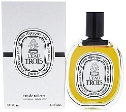 Fragrances, Perfumes, Cosmetics Diptyque L'Eau Trois - Eau de Toilette