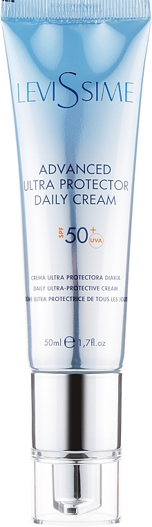 Facial Sun Cream Gel - LeviSsime Advanced Ultra Protector Daily Cream SPF50 — photo N2