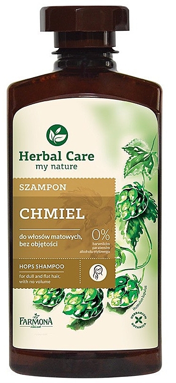Hair Volume Shampoo "Hop" - Farmona Herbal Care Hops Shampoo — photo N1
