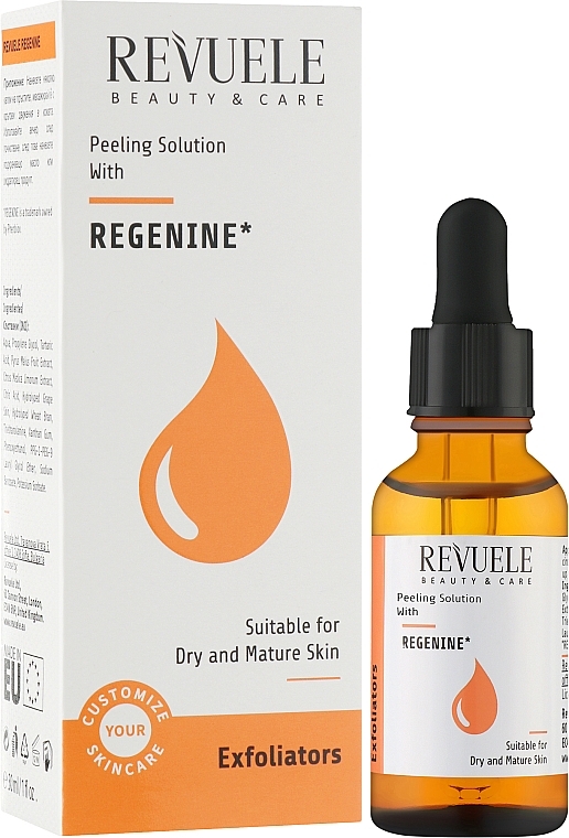 Face Serum - Revuele Peeling Solution Regenine — photo N2