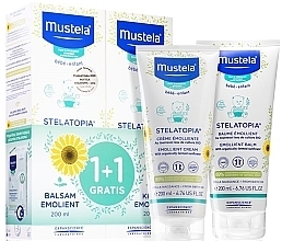 Fragrances, Perfumes, Cosmetics Set - Mustela Bebe Stelatopia (balm/200ml + f/cr/200ml)