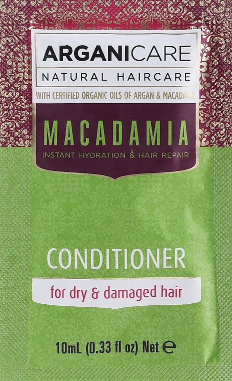 GIFT! Conditioner for Dry & Damaged Hair - ArganiCare Conditioner for Dry & Damaged Hair (sample) — photo N1