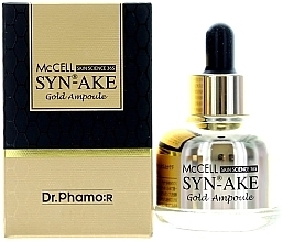 Fragrances, Perfumes, Cosmetics Peptide Gold Serum - Dr. Pharmor McCell Skin Science 365 Syn-ake Gold Ampoule