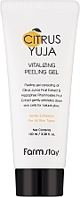 Face Peeling Gel - FarmStay Citrus Yuja Vitalizing Peeling Gel — photo N1