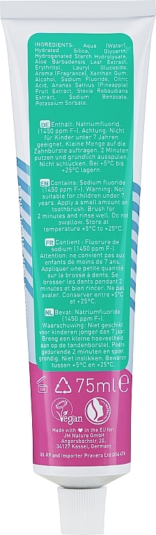 Natural Toothpaste - Ben & Anna Natural Toothpaste Wildberry — photo N2