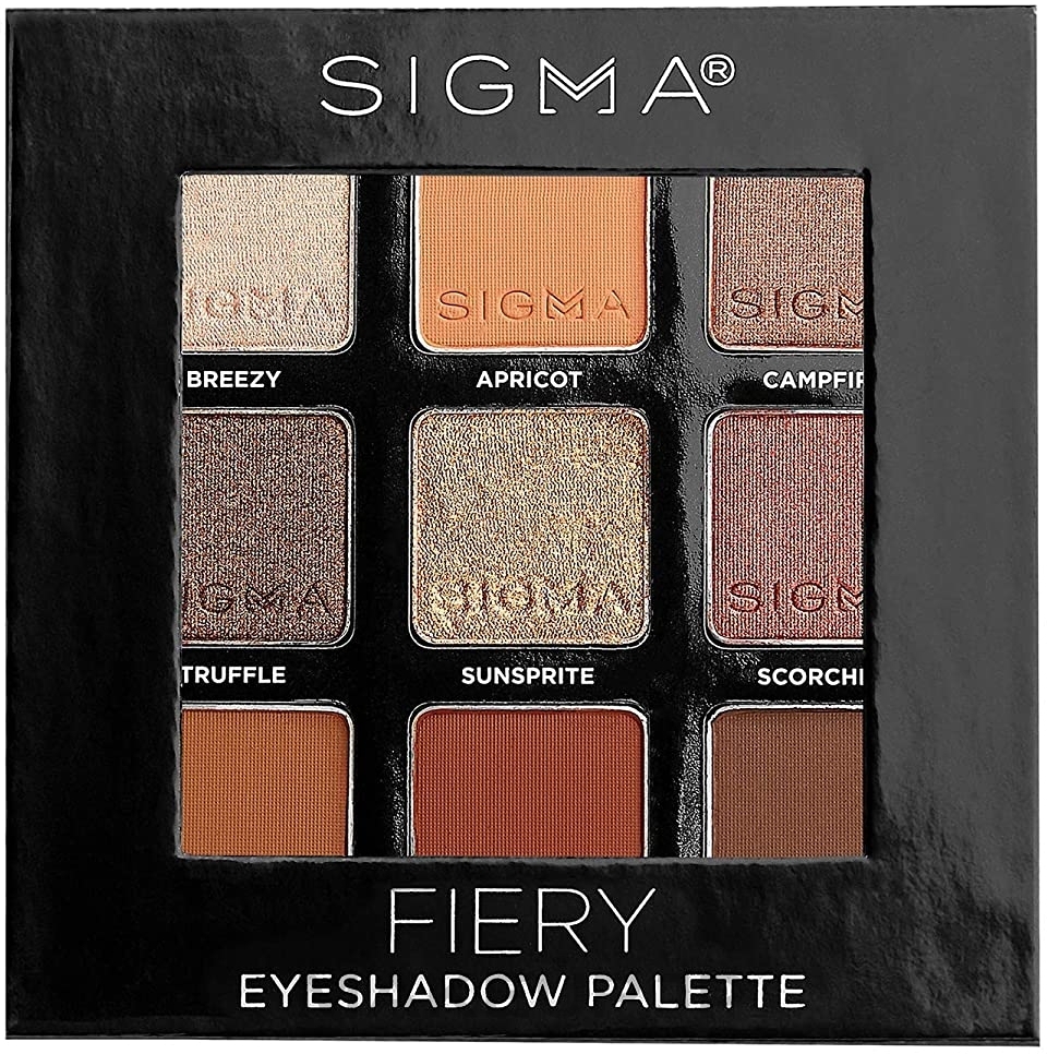 Eyeshadow Palette - Sigma Beauty Eyeshadow Palette — photo Fiery