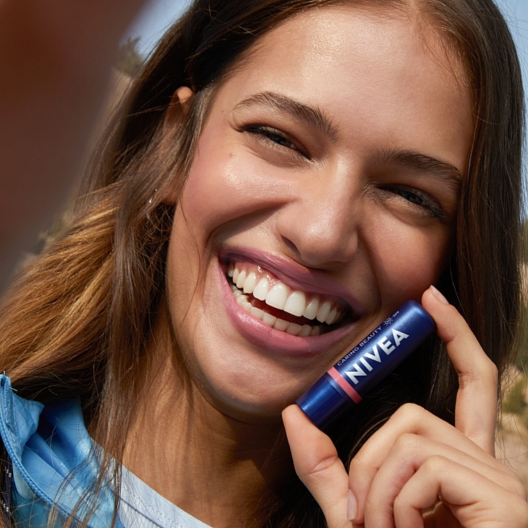 Lipstick for Lips and Cheeks - Nivea Caring Beauty Lip & Chick SPF30 — photo N13