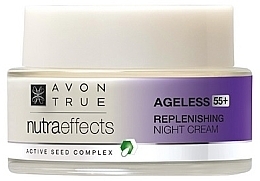 Fragrances, Perfumes, Cosmetics Night Face Cream - Avon True Natura Effects Night Cream 55+