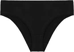 Fragrances, Perfumes, Cosmetics Women's Classic Cotton Panties No Elastic Waistband, Black - Moraj