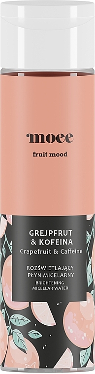 Micellar Water - Moee Fruit Mood Grapefruit & Caffeine — photo N7