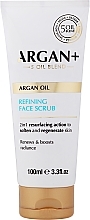 Fragrances, Perfumes, Cosmetics Cleansing Face Scrub - Argan+ Argan Oil Refining Face Scrub