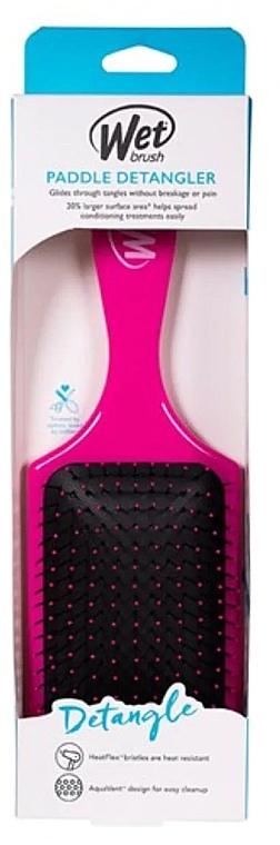 Hair Brush - Wet Brush Paddle Detangler Purist Pink — photo N5