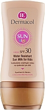 Fragrances, Perfumes, Cosmetics Kids Waterproof Milk for Tan SPF 30 - Dermacol Water Resistant Sun Milk For Kids SPF 30