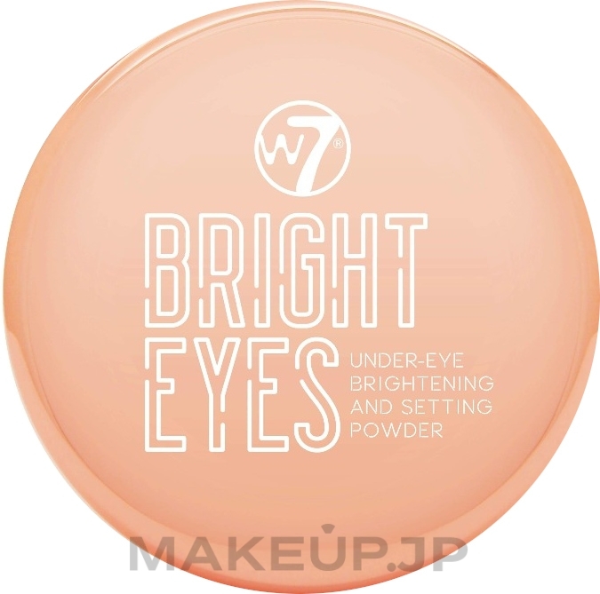 Eye Powder - W7 Bright Eyes Under-Eye Brightening And Setting Powder — photo 5 g