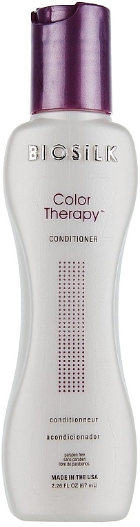 Color Preserving Conditioner for Colored Hair - BioSilk Color Therapy Conditioner — photo N3