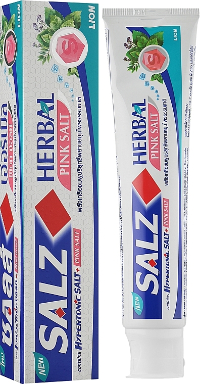 Toothpaste with pink Himalayan salt - Lion Salz Herbal — photo N5