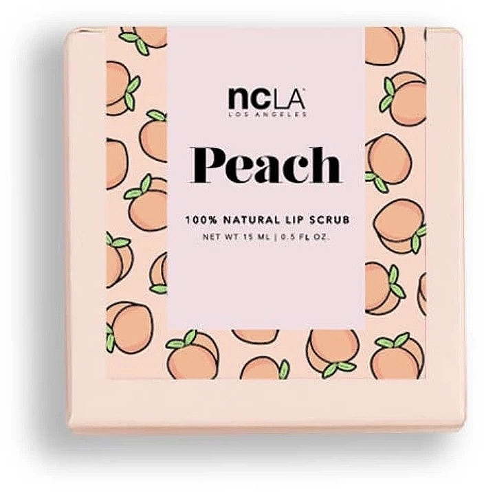 Peach Lip Scrub - NCLA Beauty Sugar, Sugar Peach Lip Scrub — photo N5