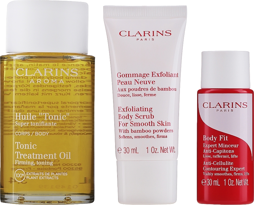 Set, 5 products - Clarins & Intimissimi — photo N3