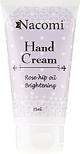 Hand Cream - Nacomi Hand Cream With Cold-Pressed Rose Hip Oil — photo N1