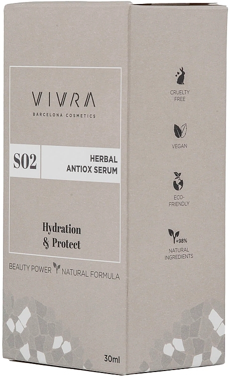 保湿美容液 - Vivra Herbal Antiox Serum — photo N4