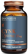 Fragrances, Perfumes, Cosmetics Dietary Supplement 'Zink Optima', capsules - Doctor Life Cynk Optima 15mg