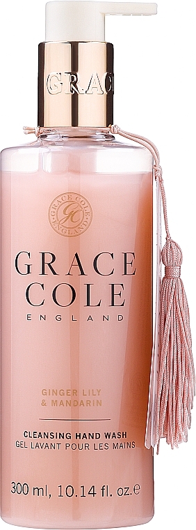 Liquid Ginger, Lily & Tangerine Hand Soap - Grace Cole England Ginger Lily & Mandarin Cleansing Hand Wash — photo N1