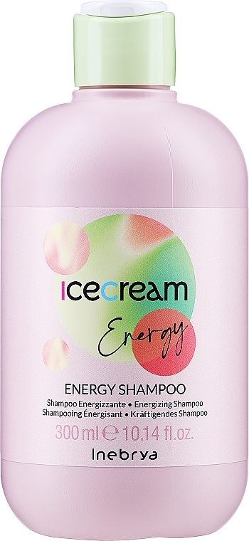 Anti Hair Loss Energy Shampoo - Inebrya Ice Cream Energy Shampoo — photo N1