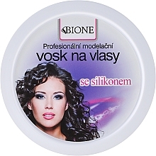 Hair Wax - Bione Cosmetics Professional Hair Wax Silicone — photo N10