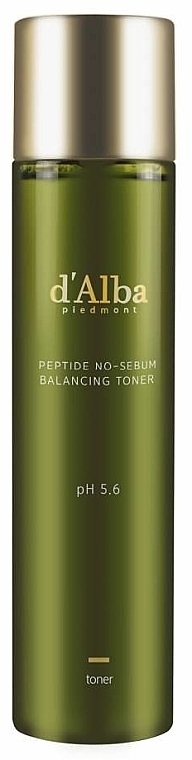 BalancingToner for Face - D'Alba Peptide No-Sebum Balancing Toner — photo N1