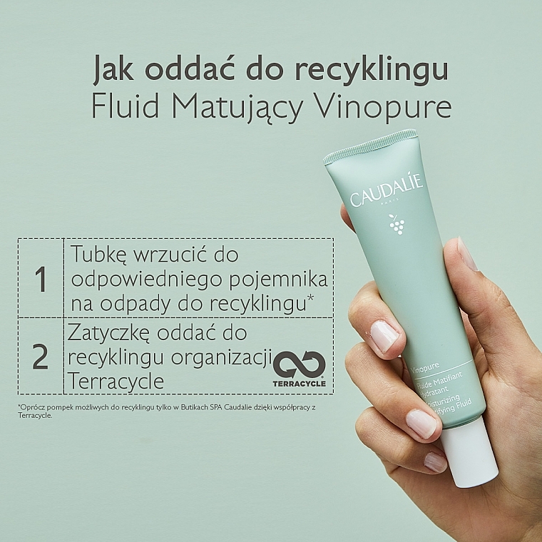 Mattifying Face Fluid - Caudalie Vinopure Skin Perfecting Mattifying Fluid — photo N29