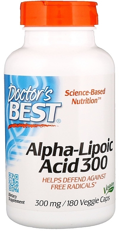 Alpha Lipoic Acid, 300 mg - Doctor's Best Alpha Lipoic Acid — photo N1