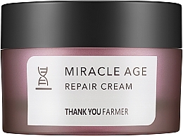 Fragrances, Perfumes, Cosmetics Repairing Anti-Wrinkle Face Whitening Cream - Thank You Farmer Miracle Age Cream