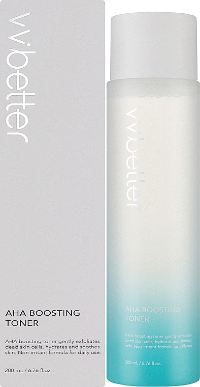 AHA酸を使用した角質除去トナー - Vvbetter AHA Boosting Toner — photo N2