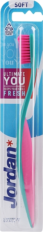 Ultimate You Toothbrush, soft, green and pink - Jordan Ultimate You Soft — photo N1