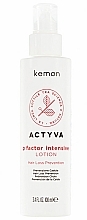 Fragrances, Perfumes, Cosmetics Anti-Hair Loss Lotion - Kemon Actyva P Factor Intensive Lotion