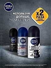 Roll-On Deodorant Antiperspirant for Men - Nivea Men Deodorant Ultra Carbon — photo N5