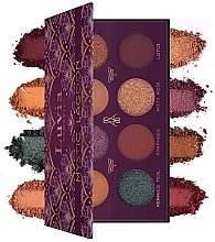 Eyeshadow Palette - Luvia Cosmetics Mystic Lagoon Eyeshadow Palette — photo N2