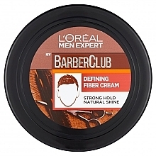 Fixing Hair Cream - L'Oreal Paris Men Expert Barber Club Defining Fiber Cream — photo N2