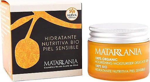 敏感肌用保湿クリーム - Matarrania 100% Organic Nourishing Moisturiser Sensitive Skin — photo N1