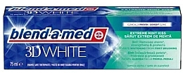 Extreme Mint Kiss Toothpaste - Blend-a-med 3D White Extreme Mint Kiss Toothpaste — photo N1