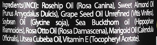 Facial Oil "Golden Rose" - ChistoTel — photo N4