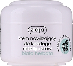 Fragrances, Perfumes, Cosmetics Moisturizing Face Cream "White Tea" - Ziaja Cream White Tea