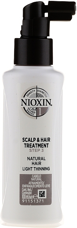 Set - Nioxin Hair System 1 Kit (shm/300ml + cond/300ml + mask/100ml) — photo N4